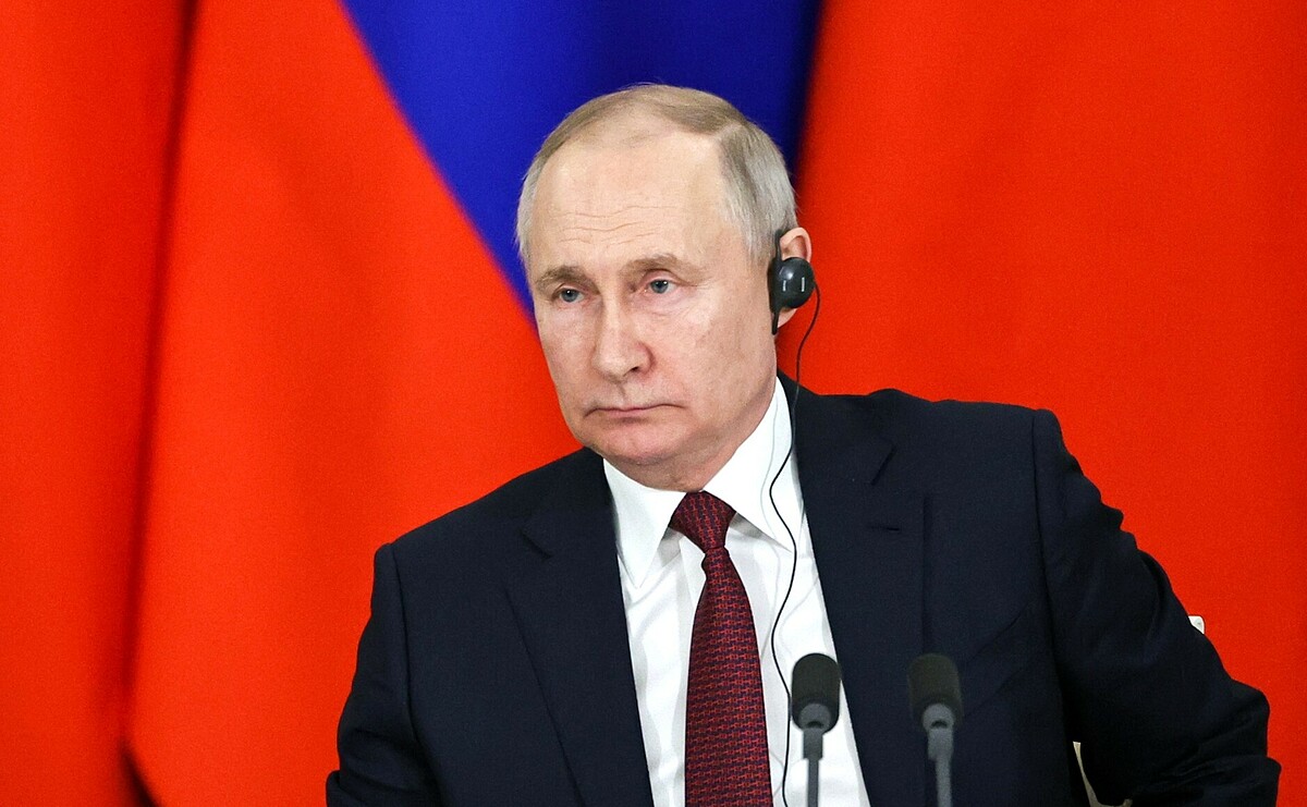 2023-03-21t213845z-826919842-m-6808-8325-1684979570 Tổng thống Nga Vladimir Putin tại cuộc họp báo ở Điện Kremlin, Moskva ngày 21/3. Ảnh: Reuters