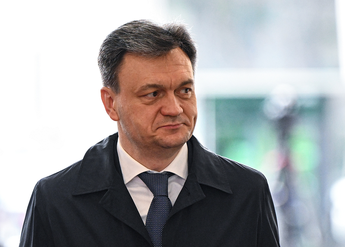 33aa7x4-highres-1684396381-4852-1684397086 Thủ tướng Moldova Dorin Recean tại Bucharest, Romania hồi tháng 3. Ảnh: AFP