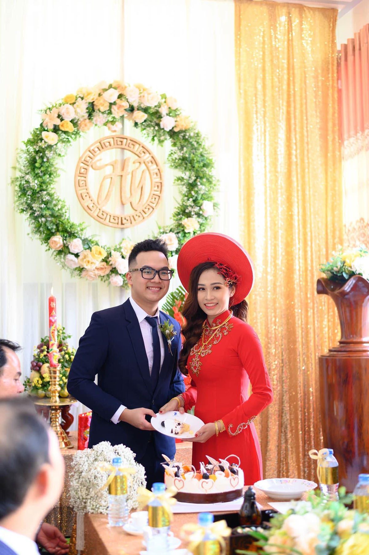 346098397-3352159461711629-100-2547-1587-1684941007 Vợ chồng Khoa Nam và Tường Lam kết hôn tại Việt Nam, tháng 10/2019. Ảnh nhân vật cung cấp