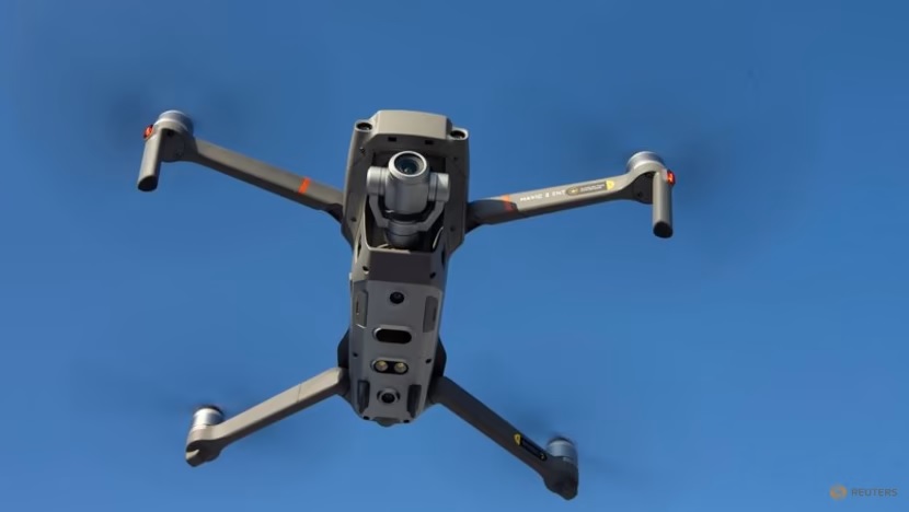 uav-3565-1690855469 Máy bay không người lái của nhà sản xuất Trung Quốc DJI trong cuộc trình diễn tại Montreal, Canada năm 2019. Ảnh: Reuters