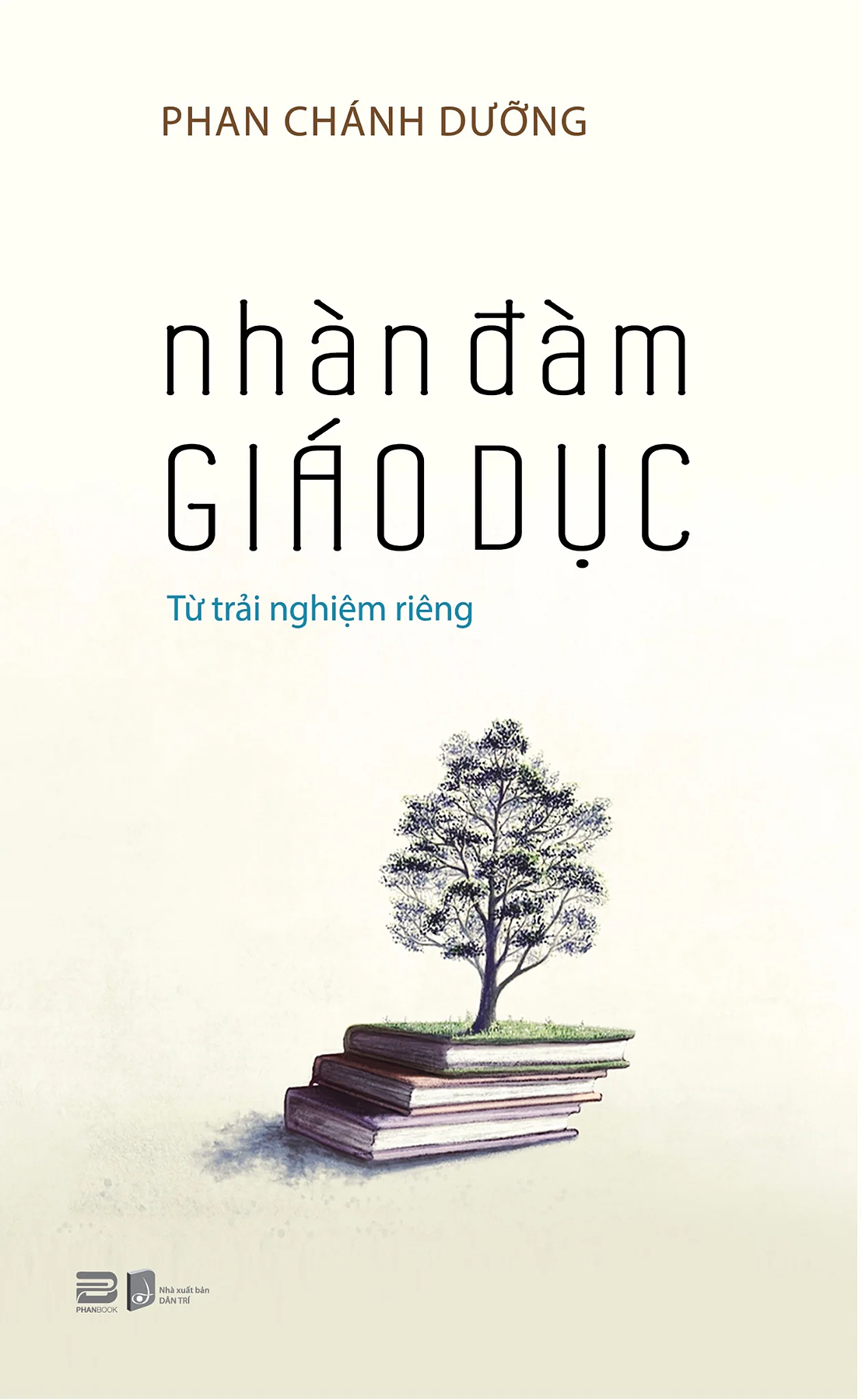 Bìa Nhàn đàm giáo dục, 268 trang. Ảnh: Phanbook