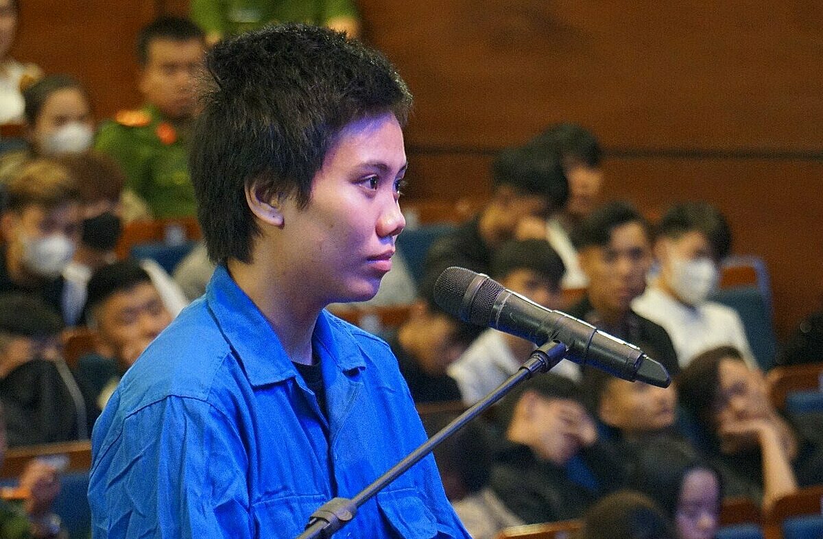 1a8843a767fec2a09bef-172139332-1532-2541-1721393611 Nguyễn Thị Kim Chi tại phiên xét xử lưu động. Ảnh: Ngọc Trường