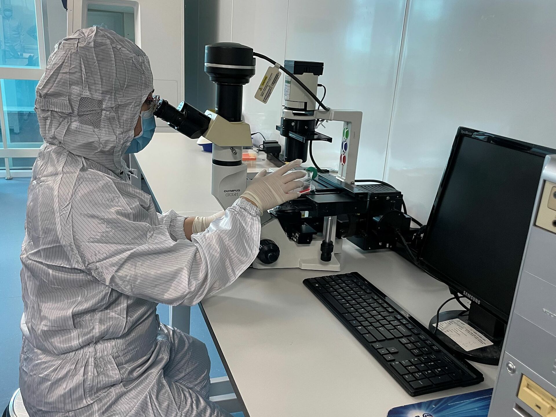 3-jpg-4829-1721209930-17212649-8196-6094-1721272635-1 Nghiên cứu khoa học tại Viện tế bào gốc, trường Đại học Khoa học Tự nhiên, Đại học Quốc gia TP HCM, năm 2023. Ảnh: Hà An