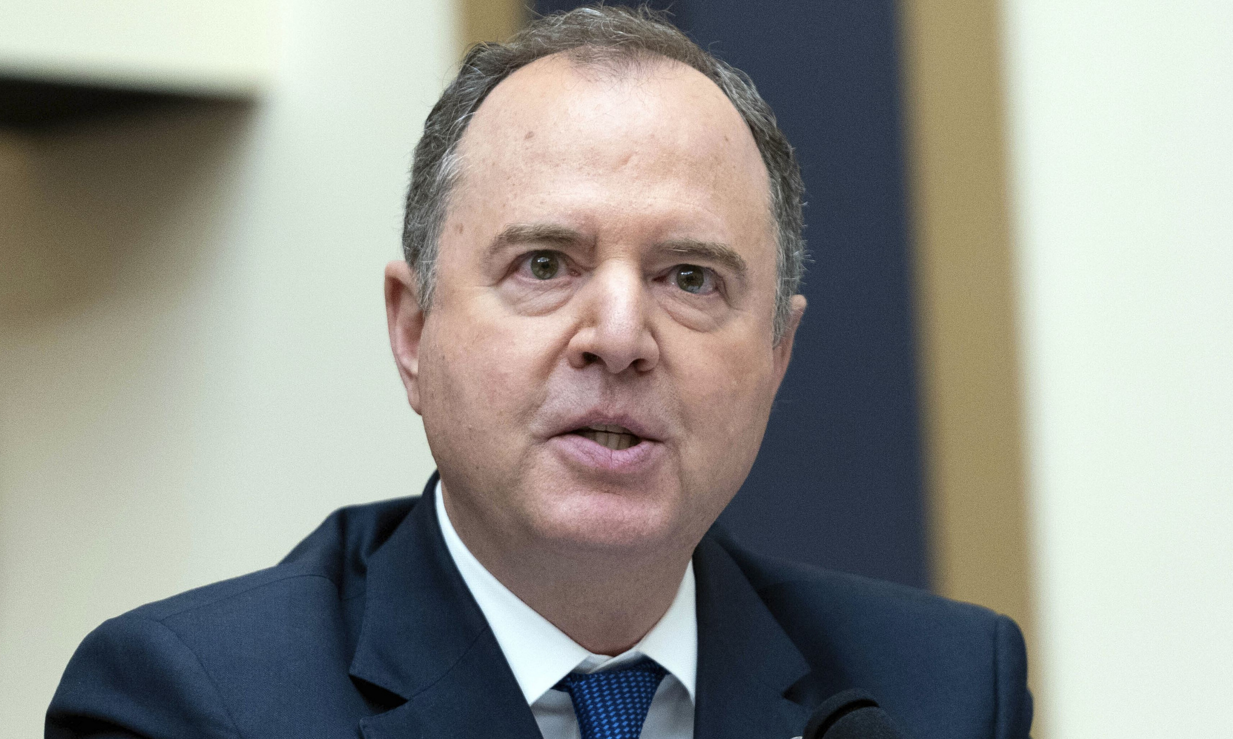 adam-schiff-4-jpg-3633-1721240825-1 Nghị sĩ Adam Schiff trong cuộc họp ở Đồi Capitol hồi năm 2023. Ảnh: AP