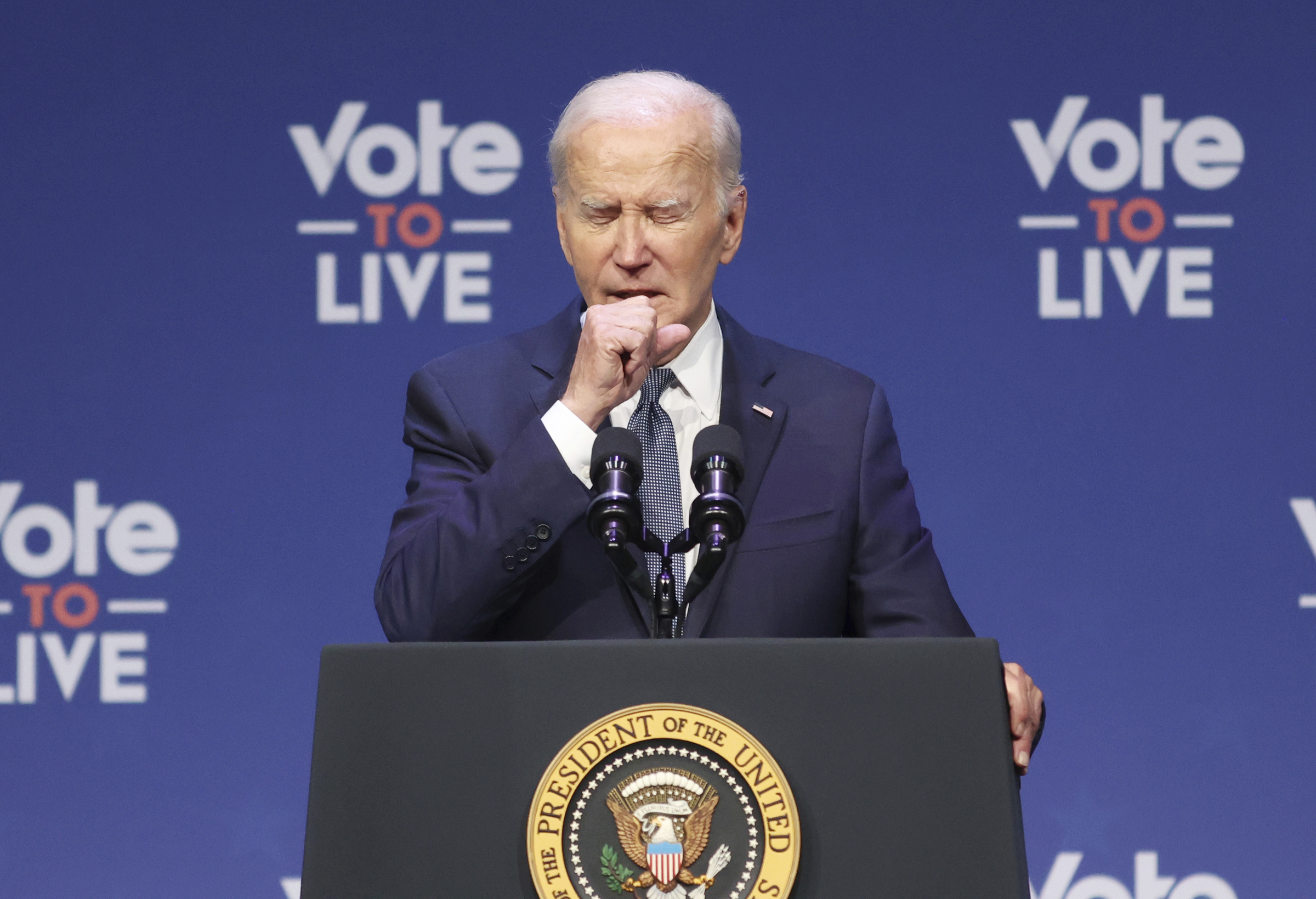 ap24199003798058-7940-1721258380-1 Tổng thống Joe Biden tại Hội nghị thượng đỉnh Thịnh vượng 2024 ở Las Vegas, bang Nevada ngày 16/7. Ảnh: AP