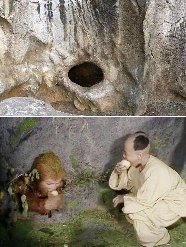 hoc-da-7013-1721121234-1 Hốc đá ghi hình Tây du ký. Ảnh: Quliao Xiyou