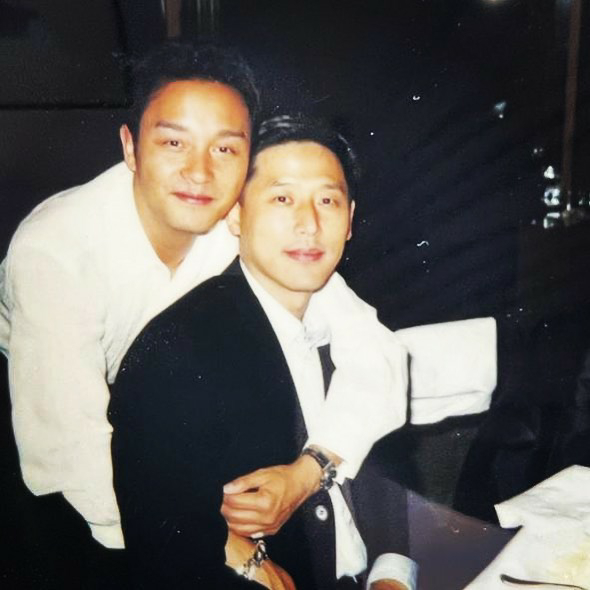 vinh-6145-1721183085-1 Trương Quốc Vinh (áo trắng) và Đường Hạc Đức. Ảnh: Instagram/Tang Hede