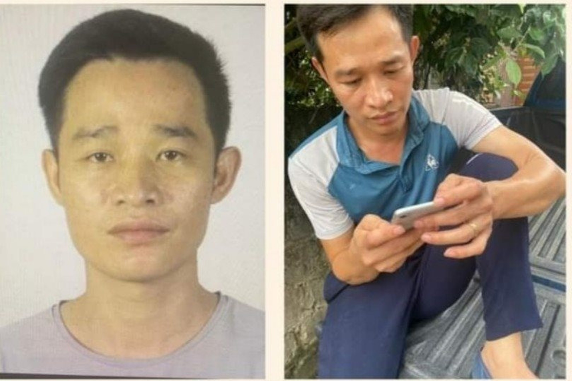 Nhận dạng Dương Đình Luyện do Công an cung cấp.