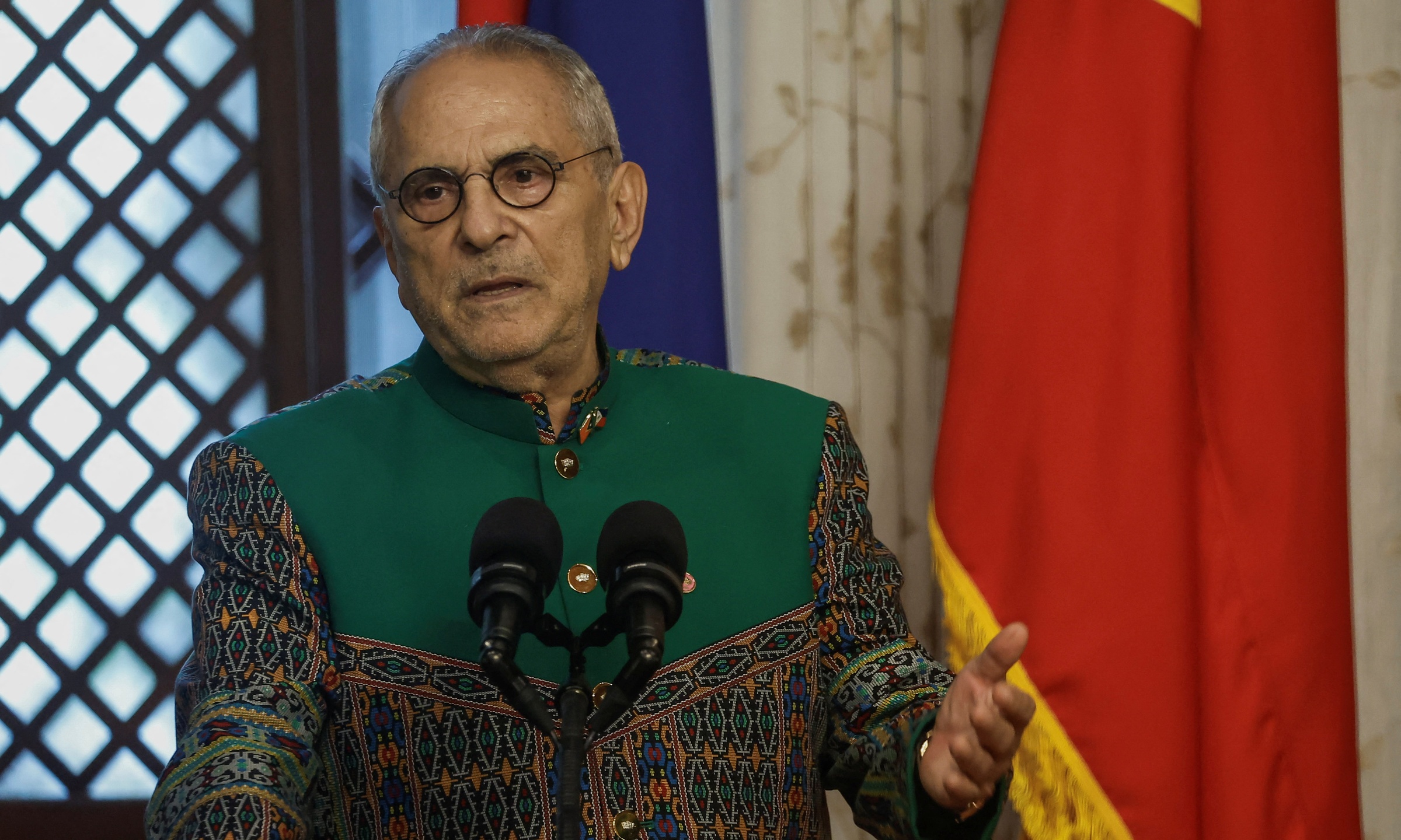 2023-11-10t050031z-161443069-r-9002-8370-1722255977 Tổng thống Timor Leste Jose Ramos-Horta tại Manila, Philippines, tháng 11/2023. Ảnh: Reuters