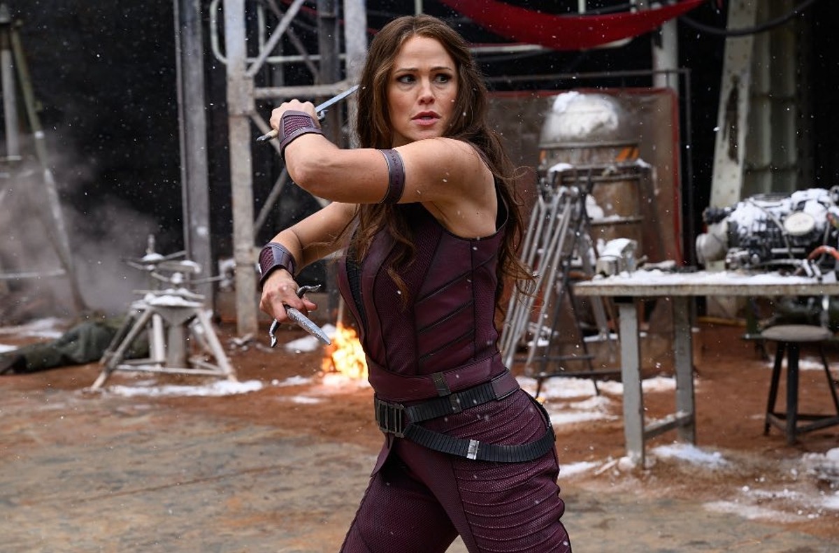 guqzgiowmaabdvw-1722913170-7840-1722913669 Tạo hình của Jennifer Garner trong Deadpool & Wolverine. Ảnh: X Ryan Reynolds