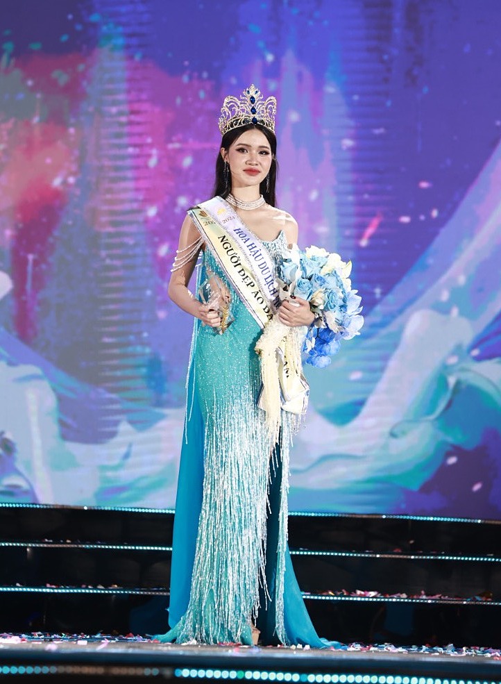 Tân hoa hậu Du lịch Việt Nam Phạm Thị Ngọc Quỳnh. Ảnh: Ban tổ chức cung cấp