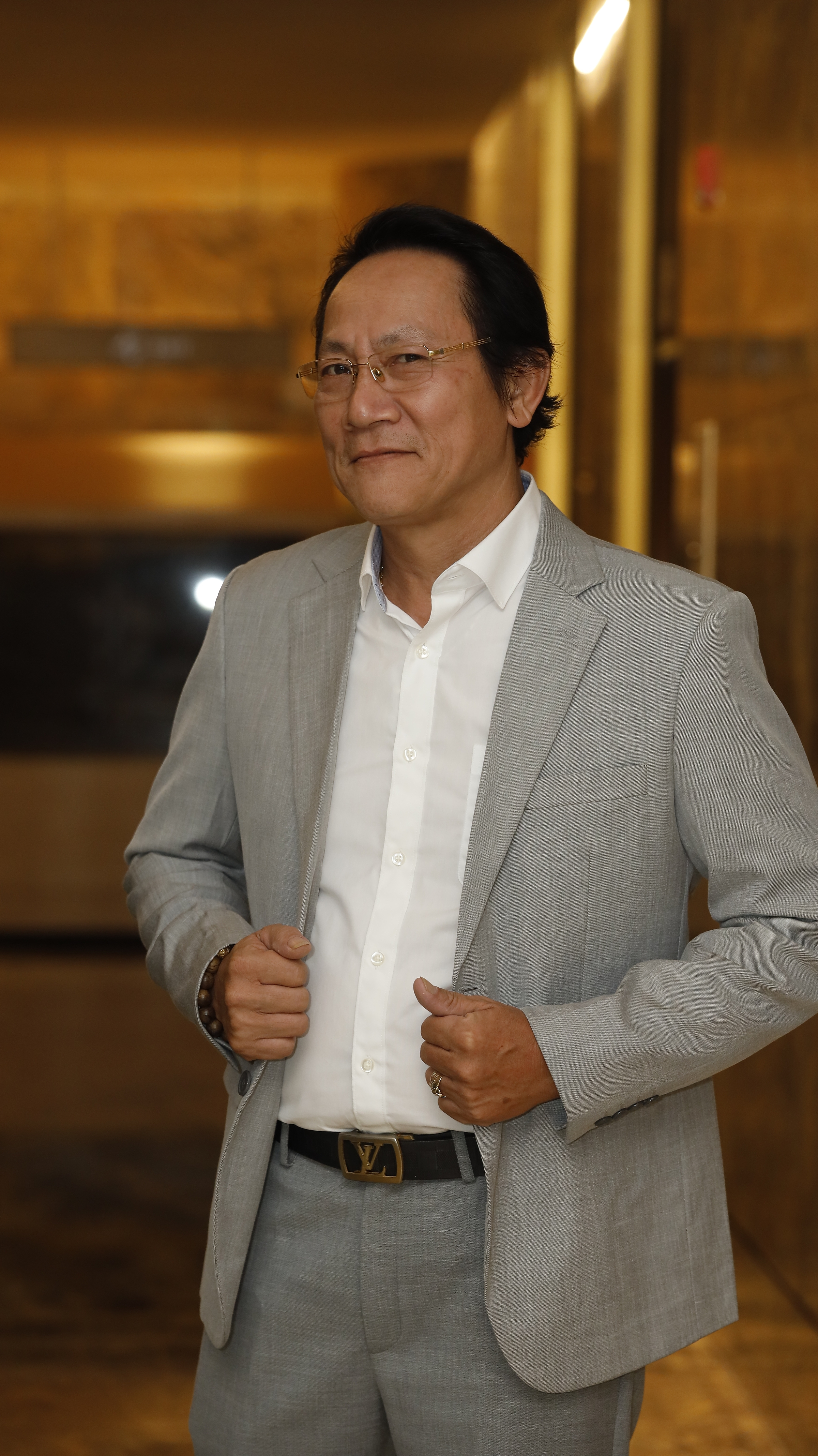 hoang-hai-jpg-1724774839-7402-1724775893 Nghệ sĩ Hoàng Hải tại họp báo phim Độc đạo, chiều 27/9 ở Hà Nội. Ảnh: VFC