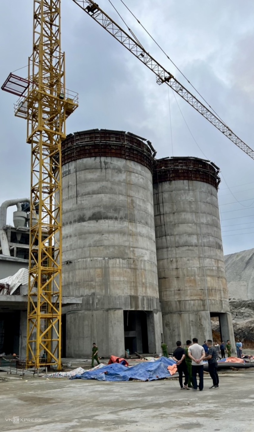 Hiện trường vụ tai nạn. Ảnh: G.C