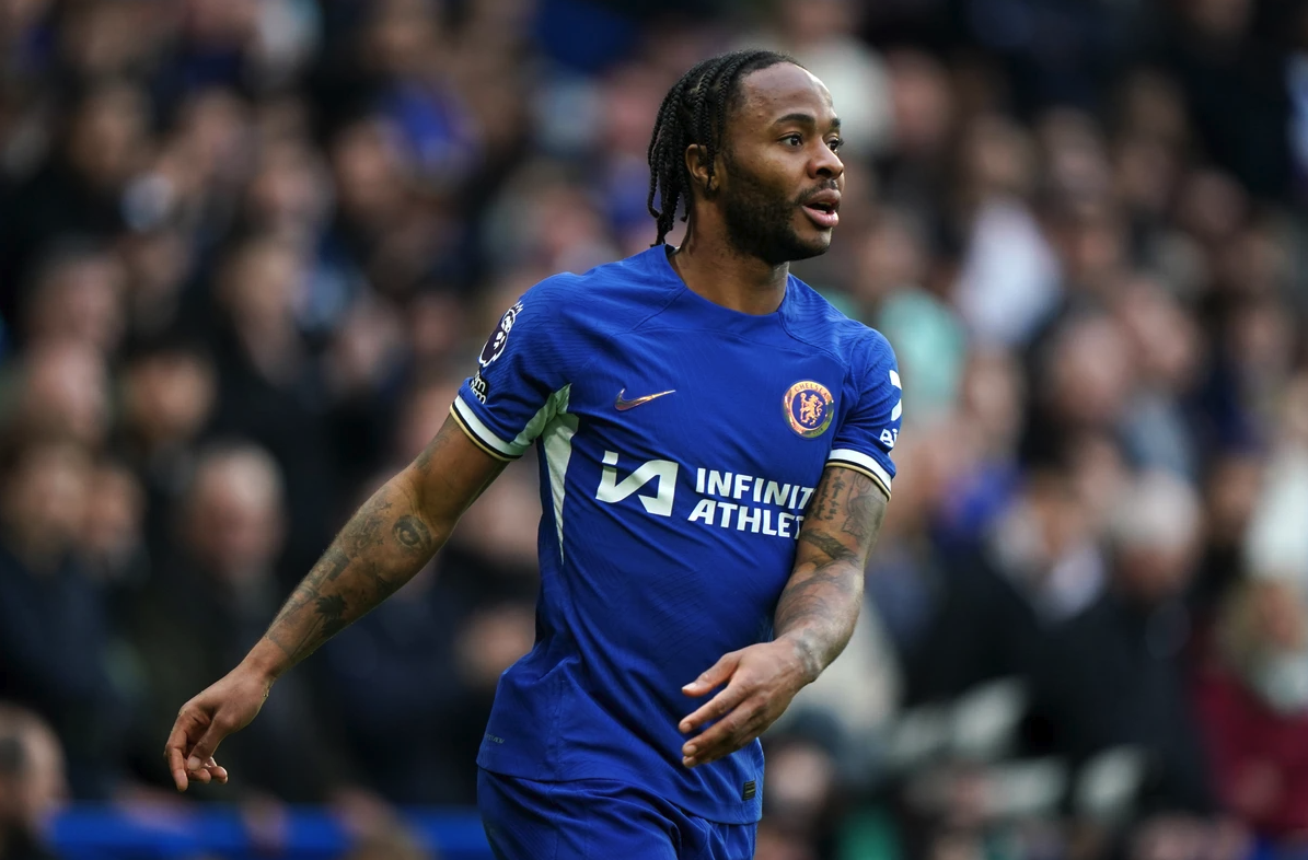 Sterling thi đấu sáu trận trước mùa giải cho Chelsea nhưng bị loại khỏi đội hình ở trận gặp Man City. Ảnh: PA