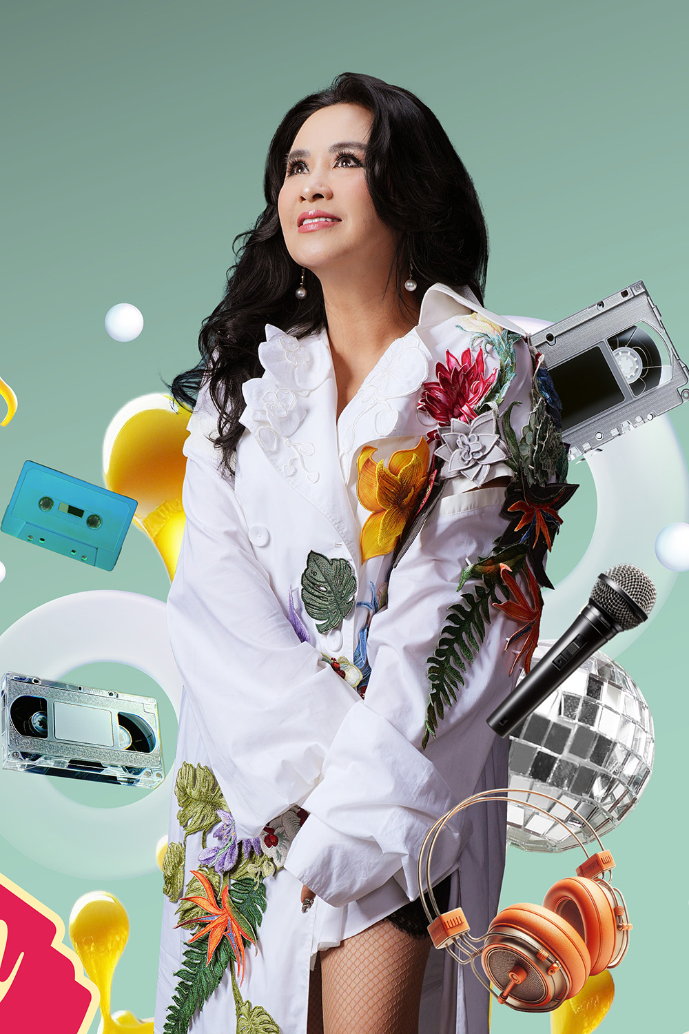 thanh-lam-1-8239-1723799830 Ca sĩ Thanh Lam trên poster chương trình. Ảnh: Thu Hiền