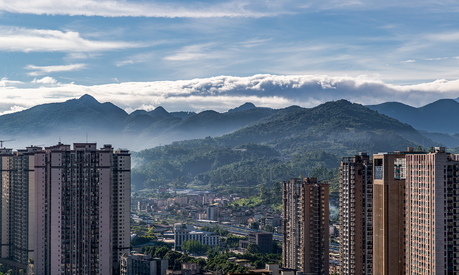 trung-khanh-6431-1722742834 Quận Nam Xuyên, thành phố Trùng Khánh, tây nam Trung Quốc, ngày 2/8. Ảnh: CFP