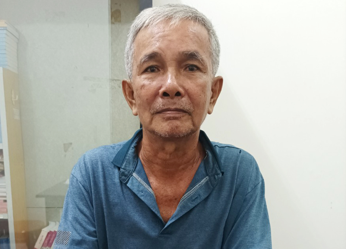 truyna-7911-1723717516 Ngô Phước Đính tại cơ quan điều tra. Ảnh: Tuyết Nhung