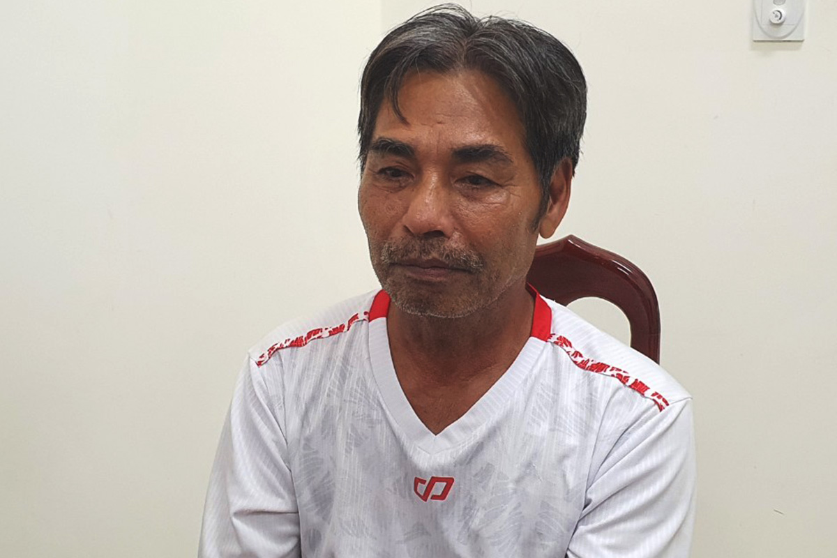 z5713288221723-55d34a1747822c2-8023-3743-1723170988 Hoàng Thanh Bình tại cơ quan điều tra. Ảnh: Ngọc Oanh