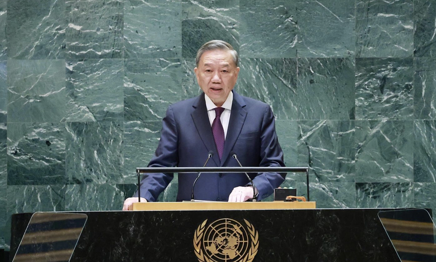 da-i-ho-i-do-ng-1-1173-1727227-5712-3403-1727228092-1 Tổng Bí thư, Chủ tịch nước Tô Lâm phát biểu trước Đại hội đồng Liên Hợp Quốc ngày 24/9. Ảnh: Nam Khánh