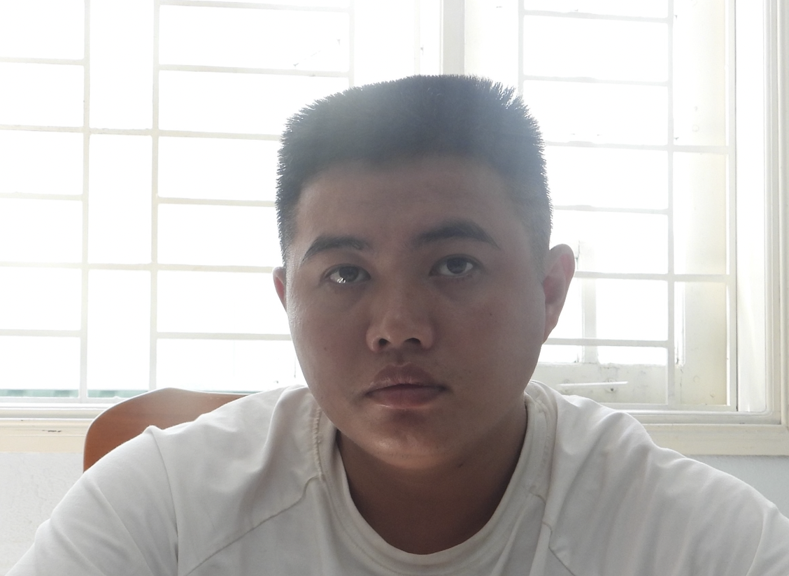 a-nh-chu-p-ma-n-hi-nh-2024-09-3645-4510-1726554777 Nghi phạm Cao Văn Hiếu tại cơ quan công an. Ảnh: Công an cung cấp