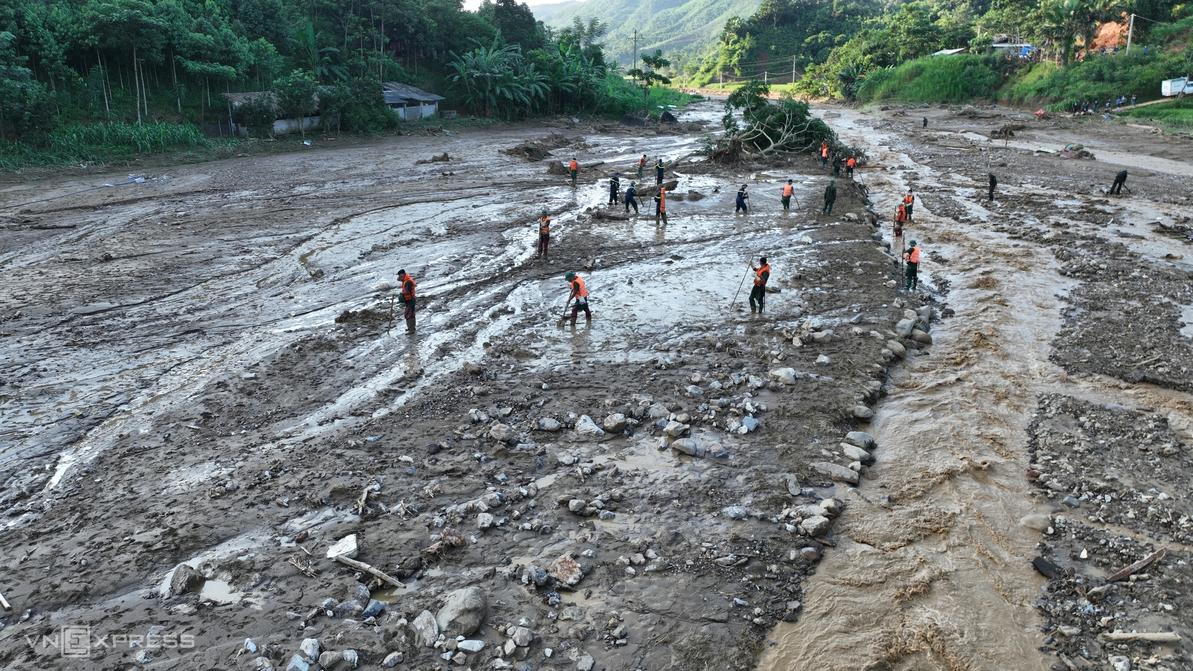 dji-0737-jpg-1727869253-3678-1727869807-1 Thôn Làng Nủ, huyện Bảo Yên, tỉnh Lào Cai sau bão Yagi. Ảnh: Ngọc Thành
