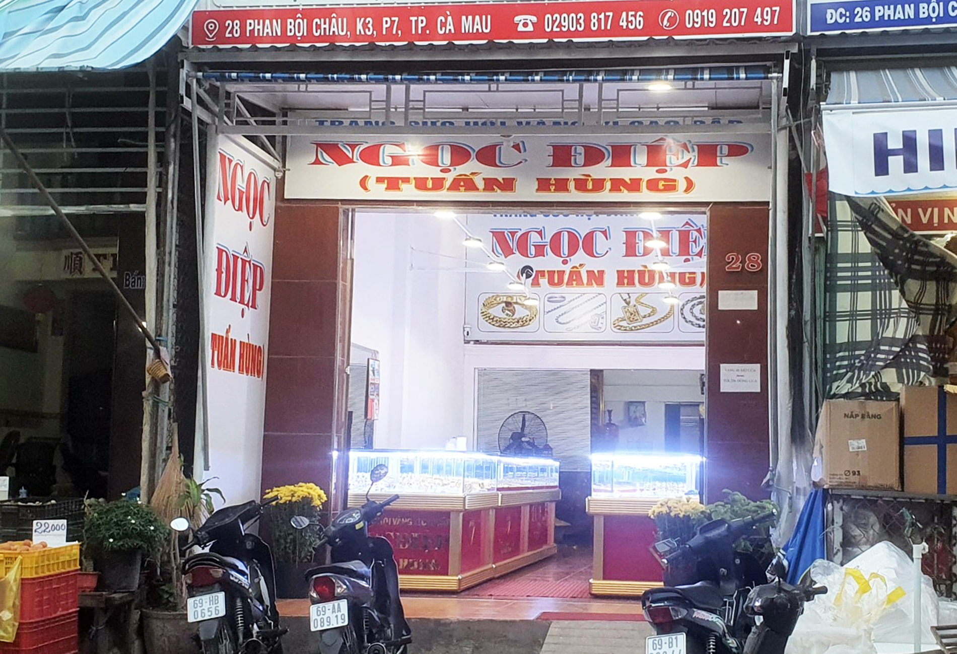 Căn nhà số 28 đường Phan Bội Châu đang tranh chấp. Ảnh:An Minh