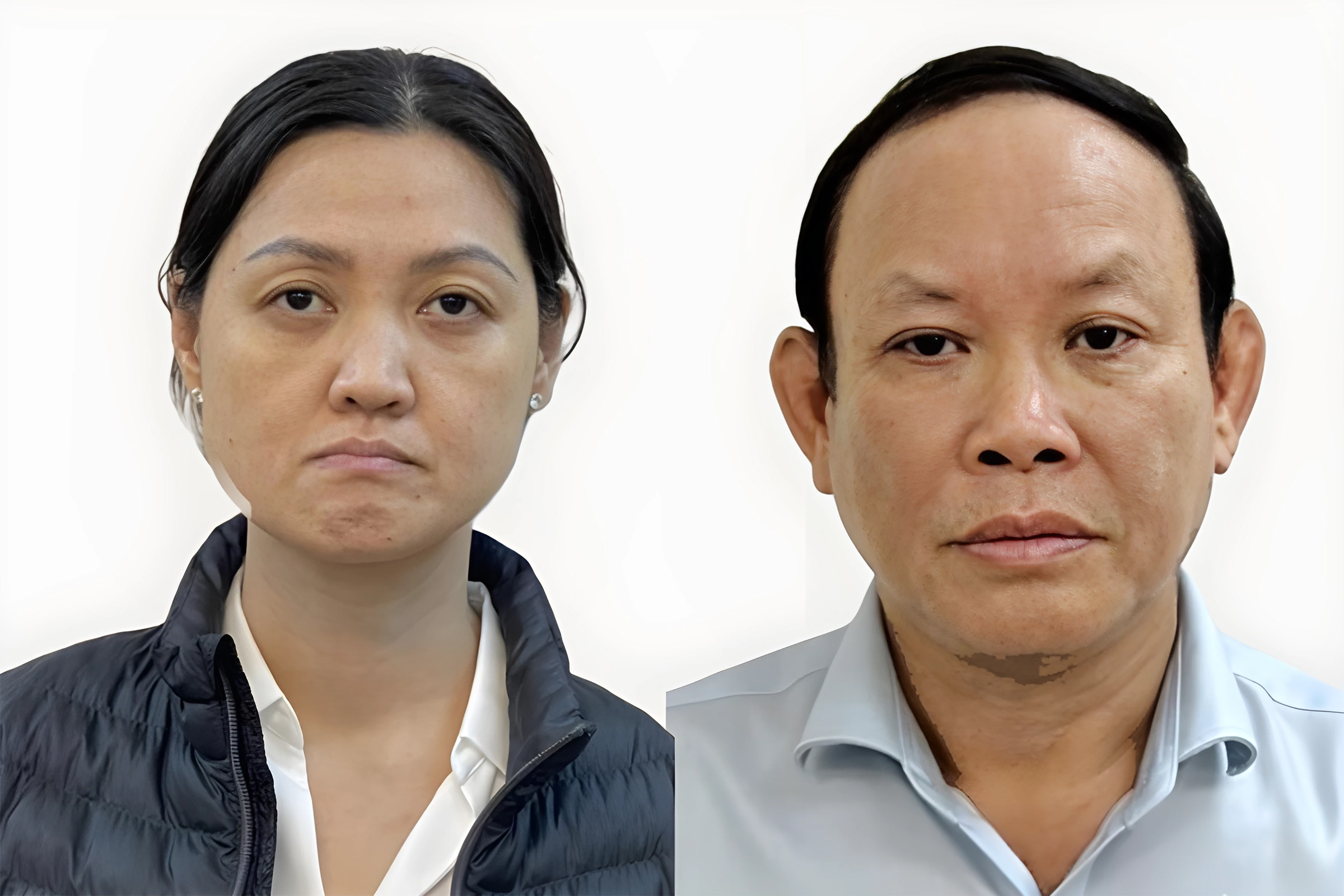 ngo-c-tha-i-6726-1727154250 Bị can Nguyễn Đức Thái (phải) và Tô Mỹ Ngọc. Ảnh:Bộ Công an
