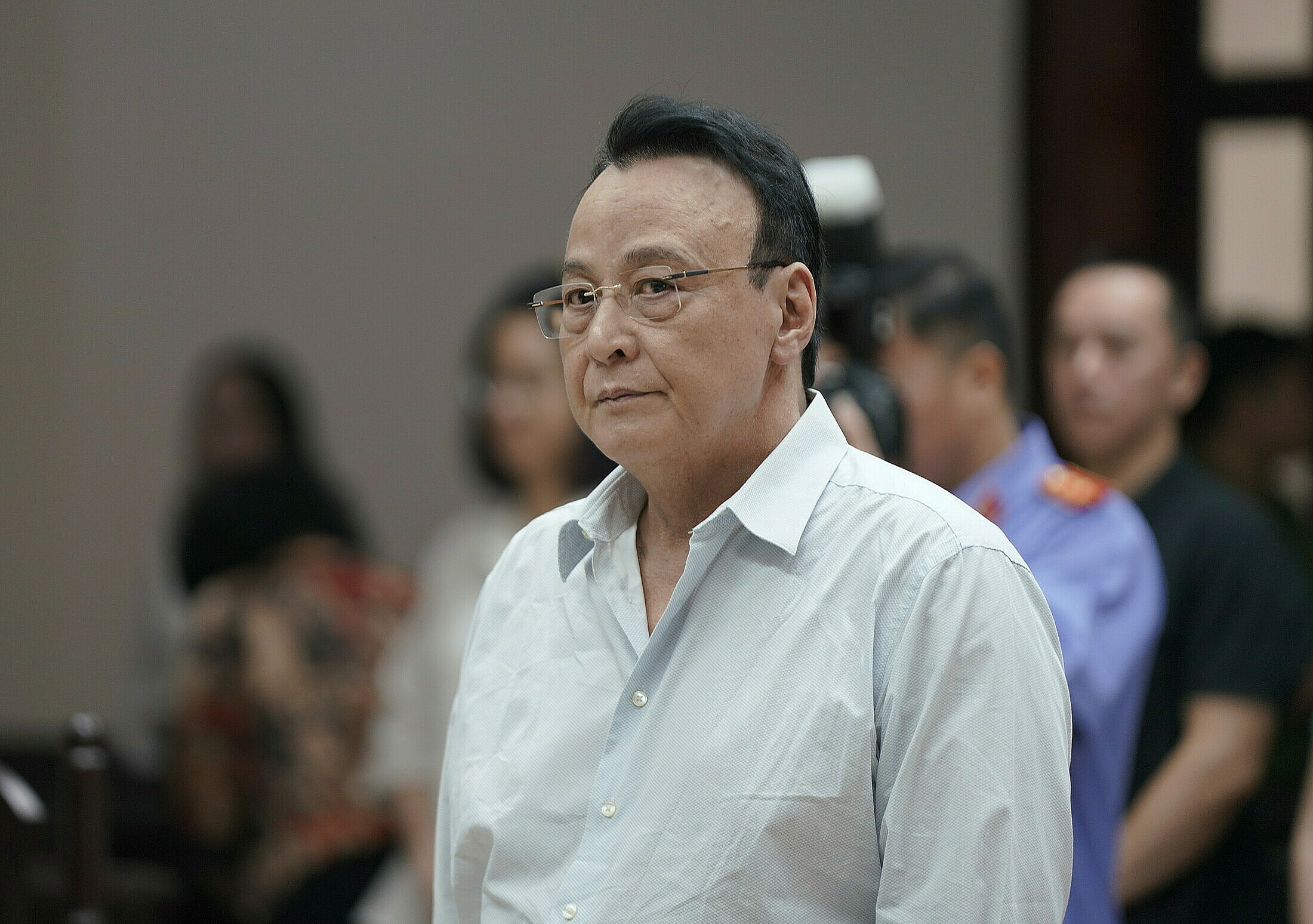 Ông Đỗ Anh Dũng tại tòa ngày 25/9. Ảnh: Danh Lam