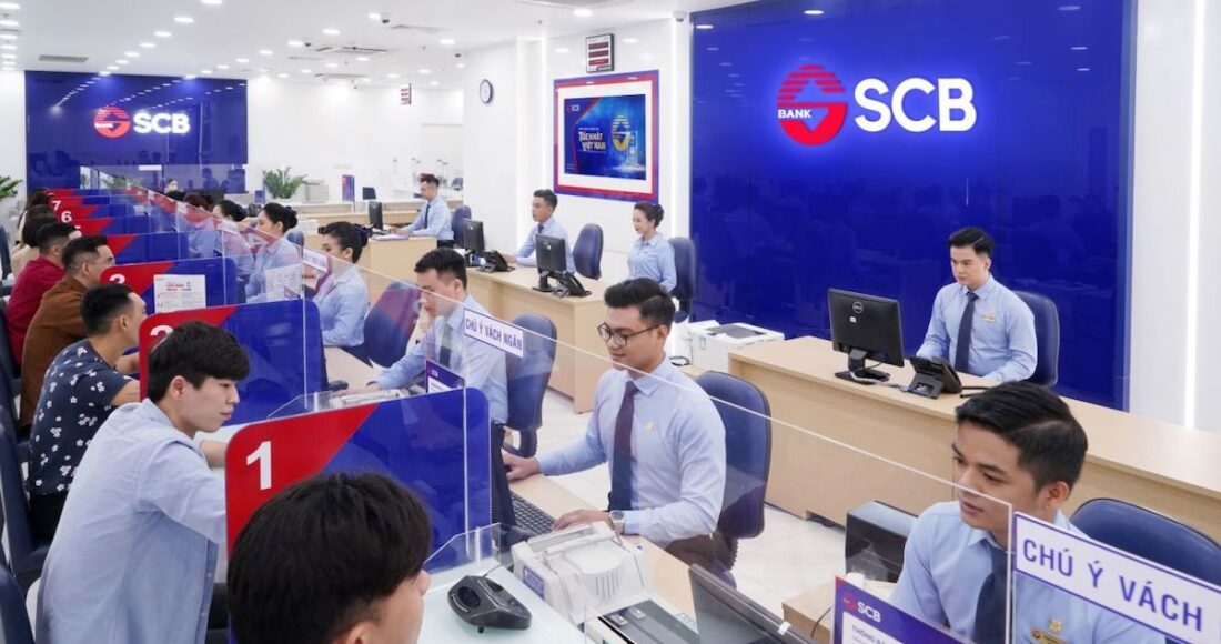 Một chi nhánh của Ngân hàng SCB. Ảnh: SCB