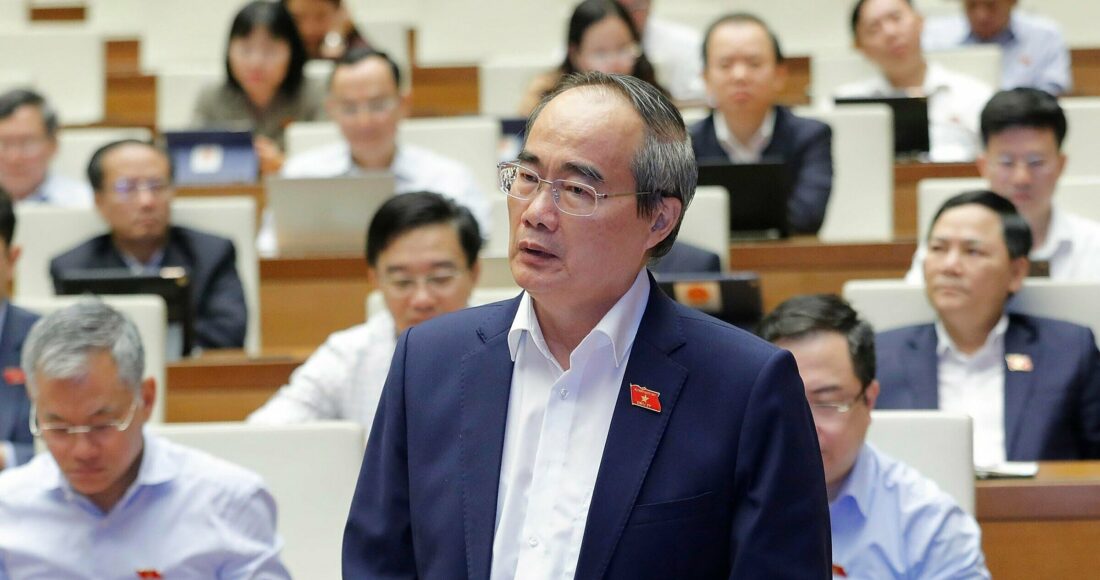 Đại biểu Nguyễn Thiện Nhân. Ảnh: Media Quốc hội