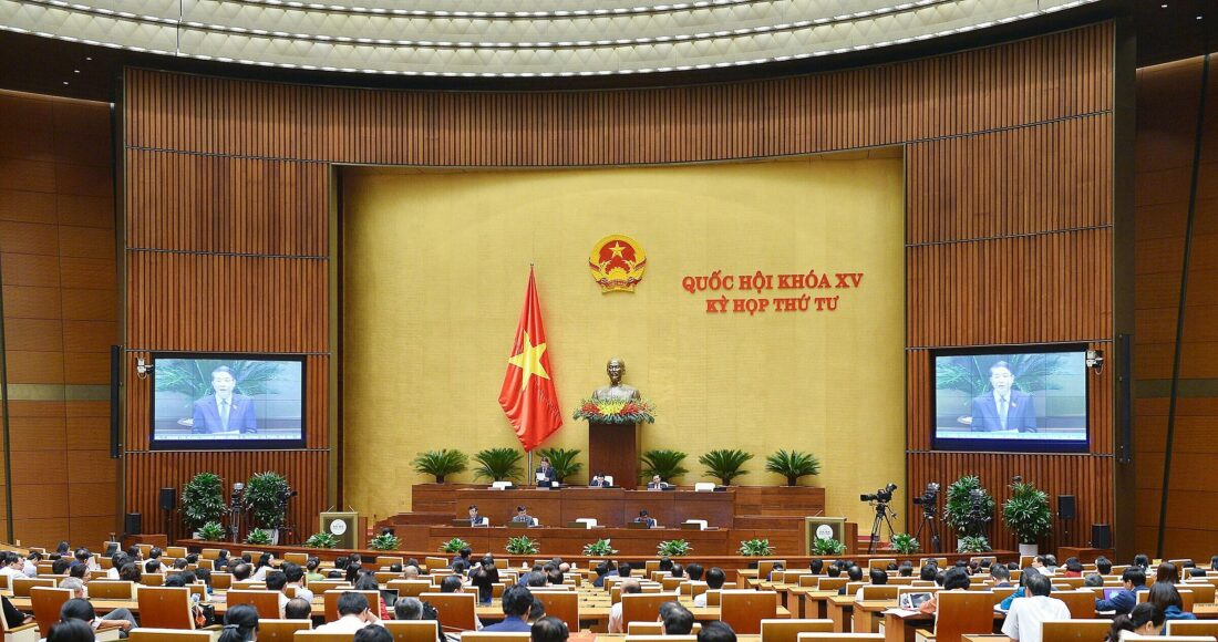 Quang cảnh kỳ họp thứ 4, Quốc hội khóa XV, sáng 10/11/2022. Ảnh: Media Quốc hội