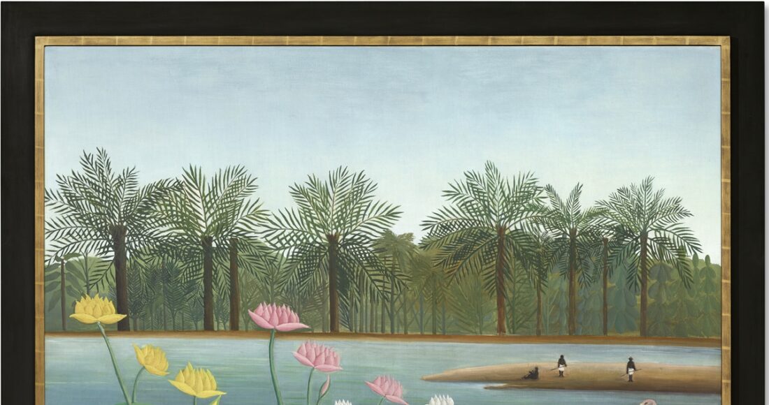 Bức Les Flamants. Ảnh: Christies