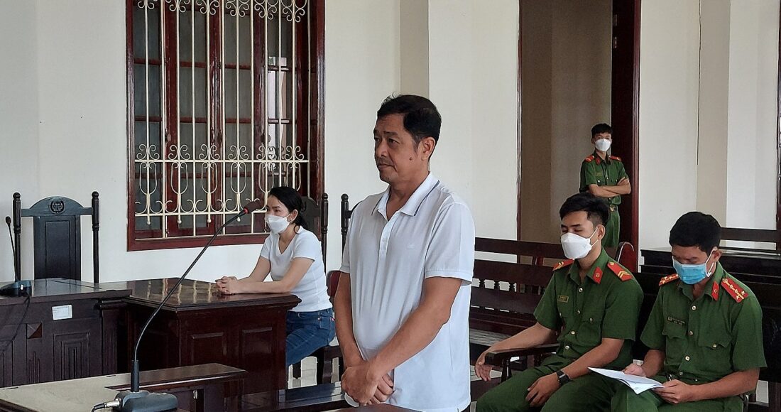 Bị cáo Lê Trung Khôi Nguyên tại toả. Ảnh: Phước Thanh