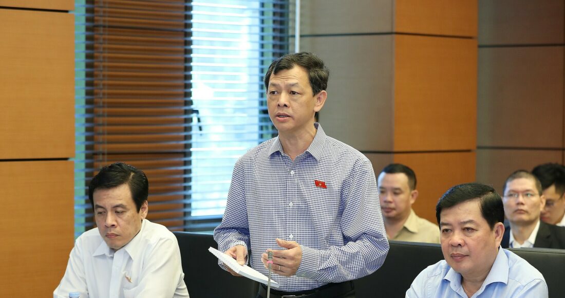 Bác sĩ Nguyễn Tri Thức, Giám đốc Bệnh viện Chợ Rẫy, TP HCM. Ảnh: Media Quốc hội