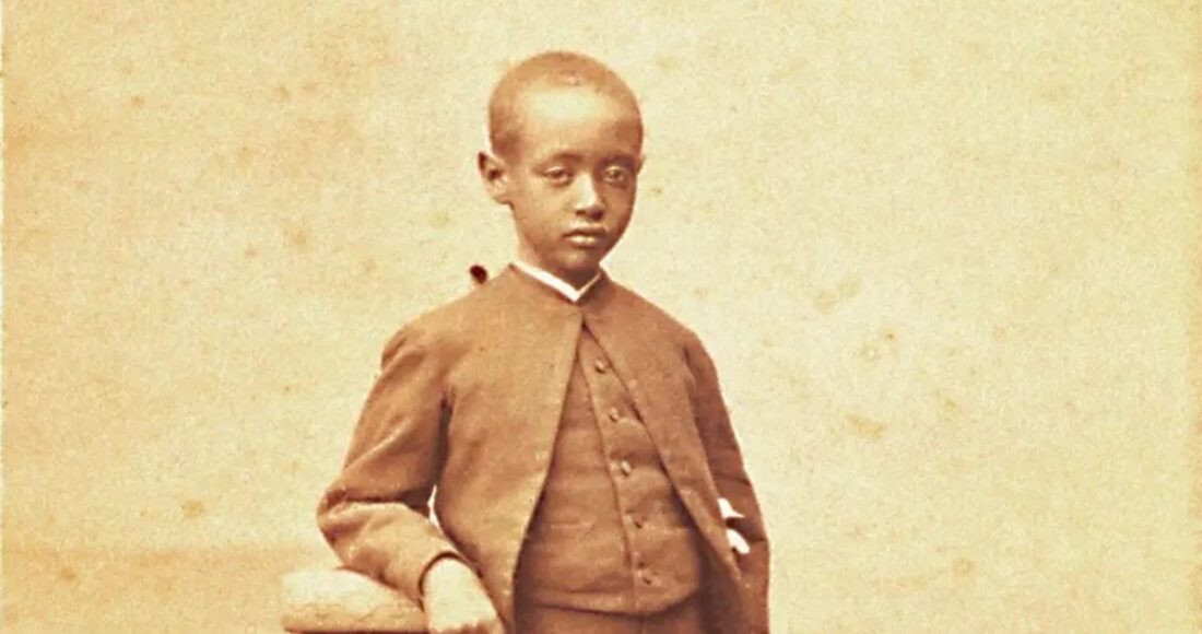 Hoàng tử Dejatch Alemayehu khi còn nhỏ. Ảnh: Victoria and Albert Museum