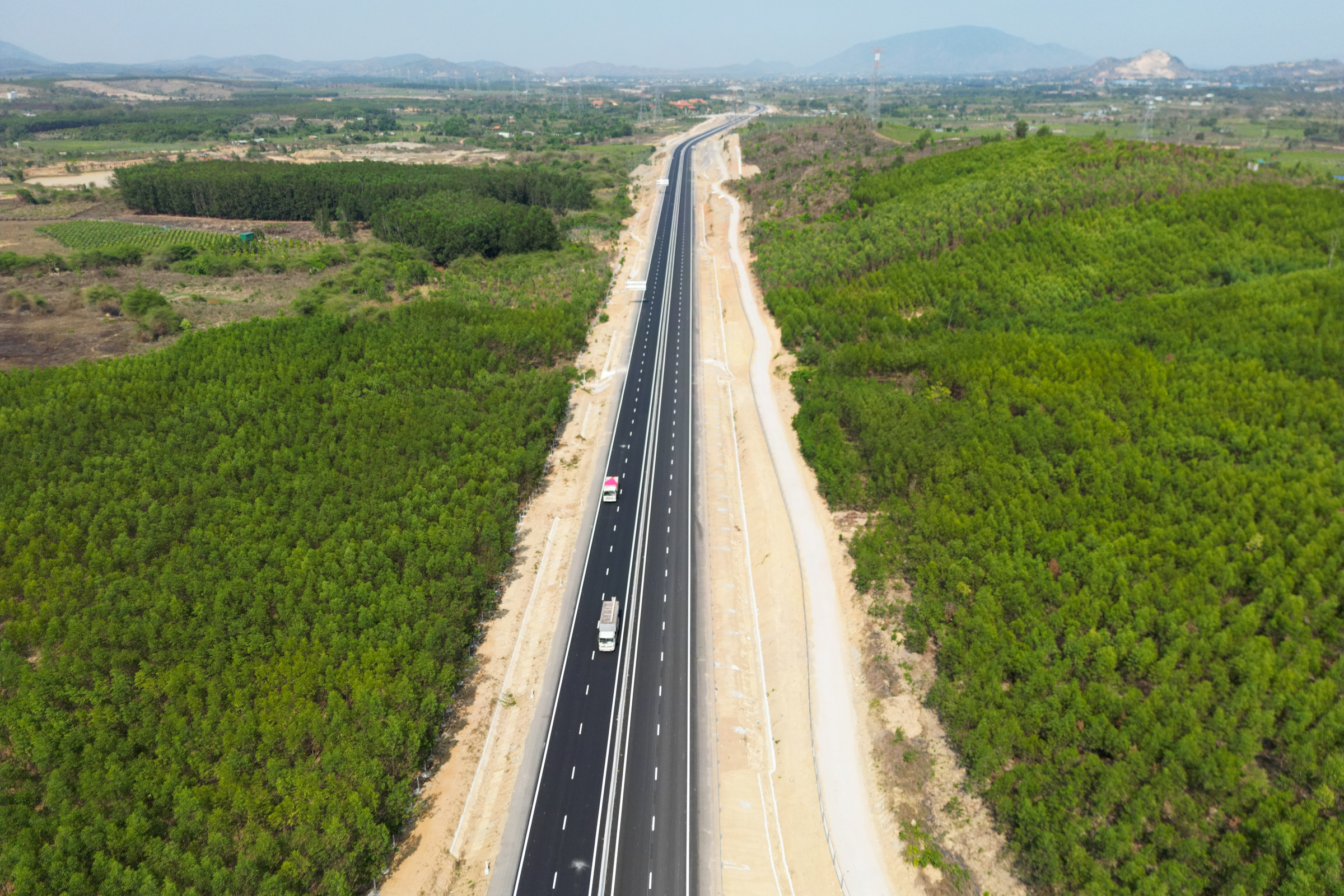 Cao tốc Dầu Giây - Phan Thiết đã được thông xe ngày 39/4. Ảnh: Việt Quốc