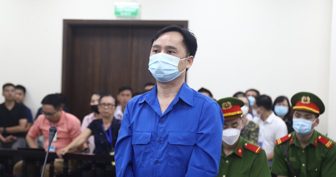 Ông Đỗ Thành Nhân tại toà: Ảnh: Danh Lam