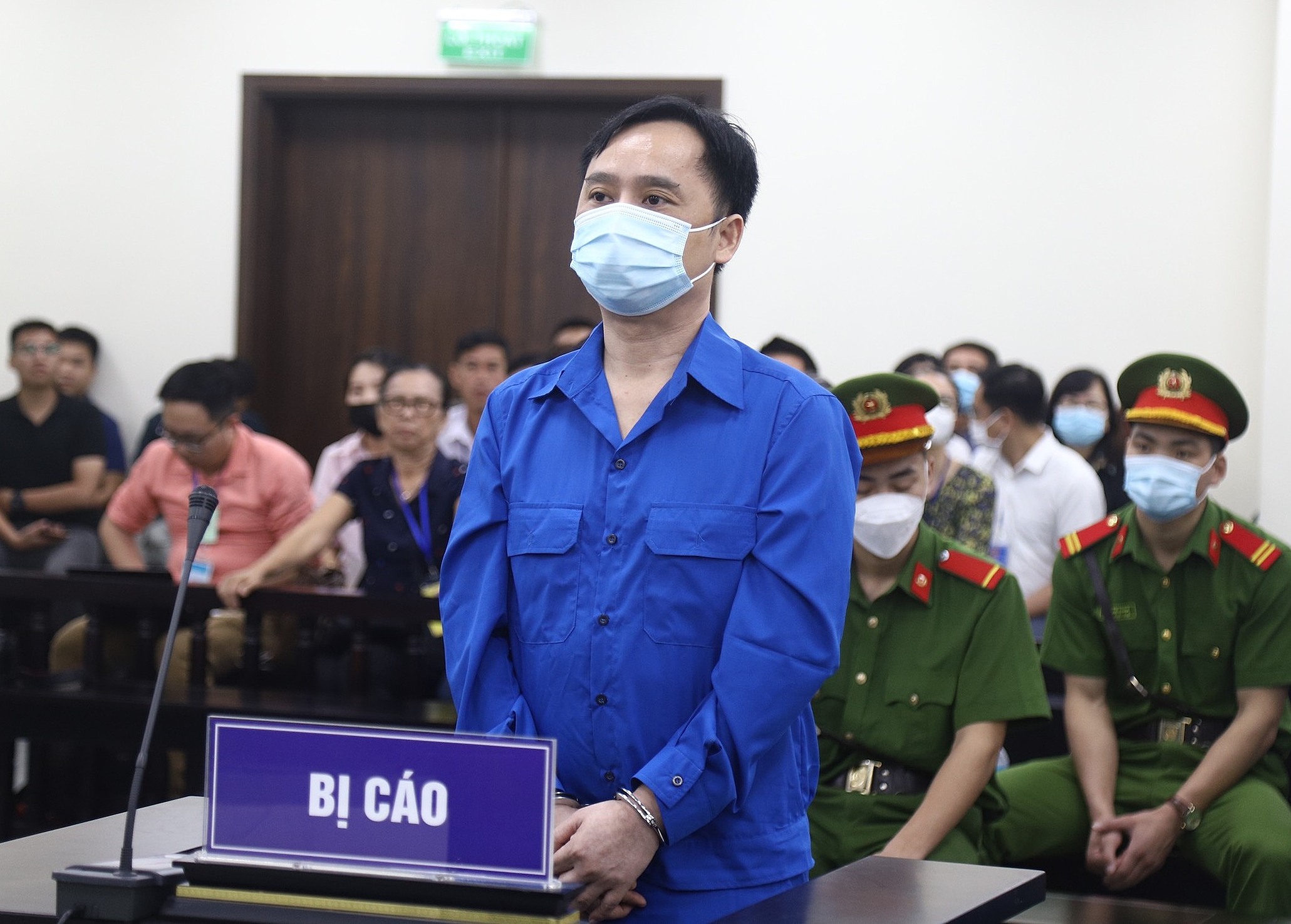 Ông Đỗ Thành Nhân tại toà: Ảnh: Danh Lam