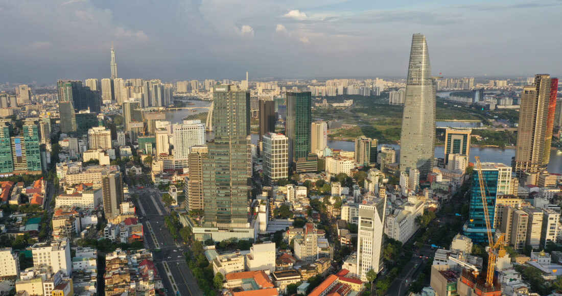 Khu trung tâm TP HCM, quận 1, tháng 11/2022. Ảnh: Quỳnh Trần