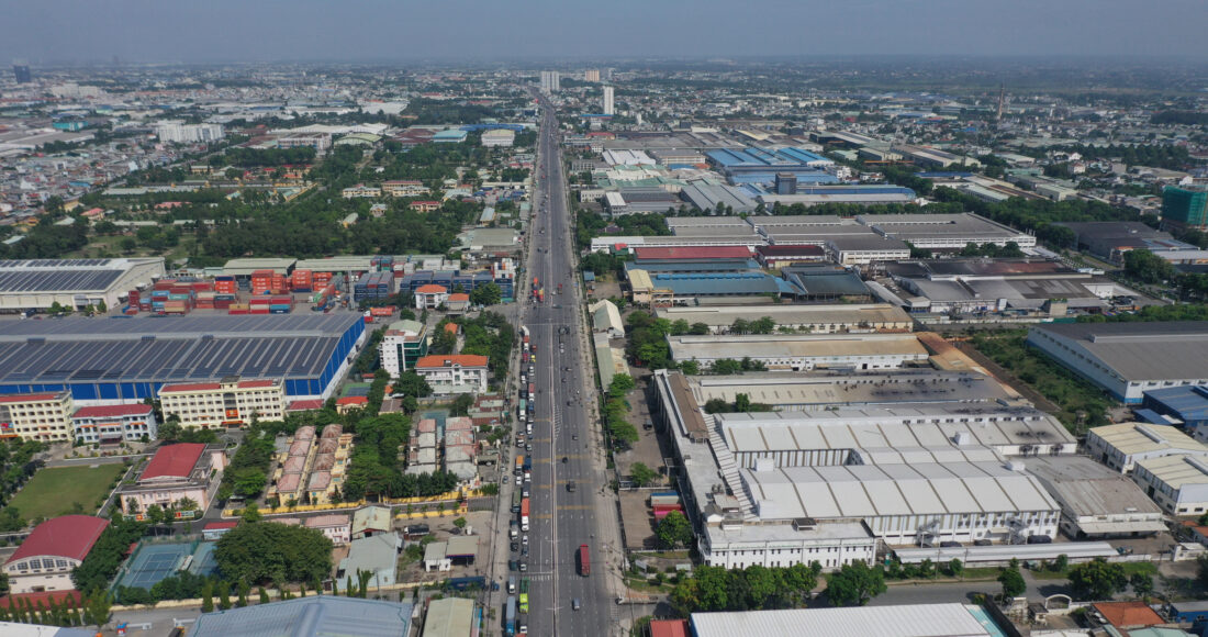 Một góc khu công nghiệp Sóng Thần, Bình Dương. Ảnh: Quỳnh Trần
