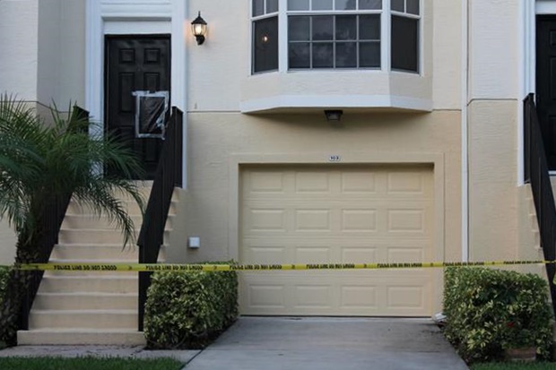 Căn hộ của Mike Jones được xác định là hiện trường án mạng. Ảnh: Florida State Attorneys Office