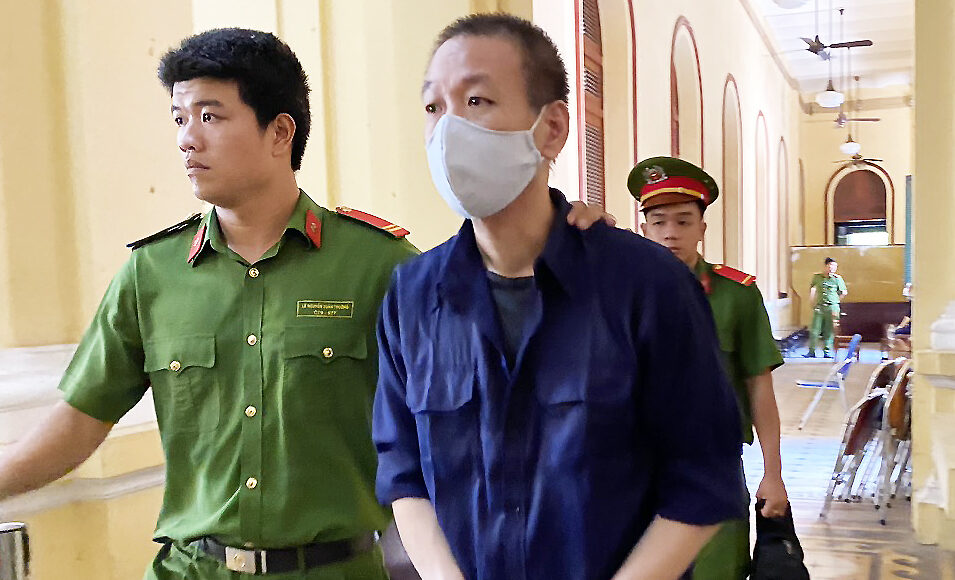 Bị cáo Kim Bumjae tại tòa hôm nay. Ảnh: Hải Duyên