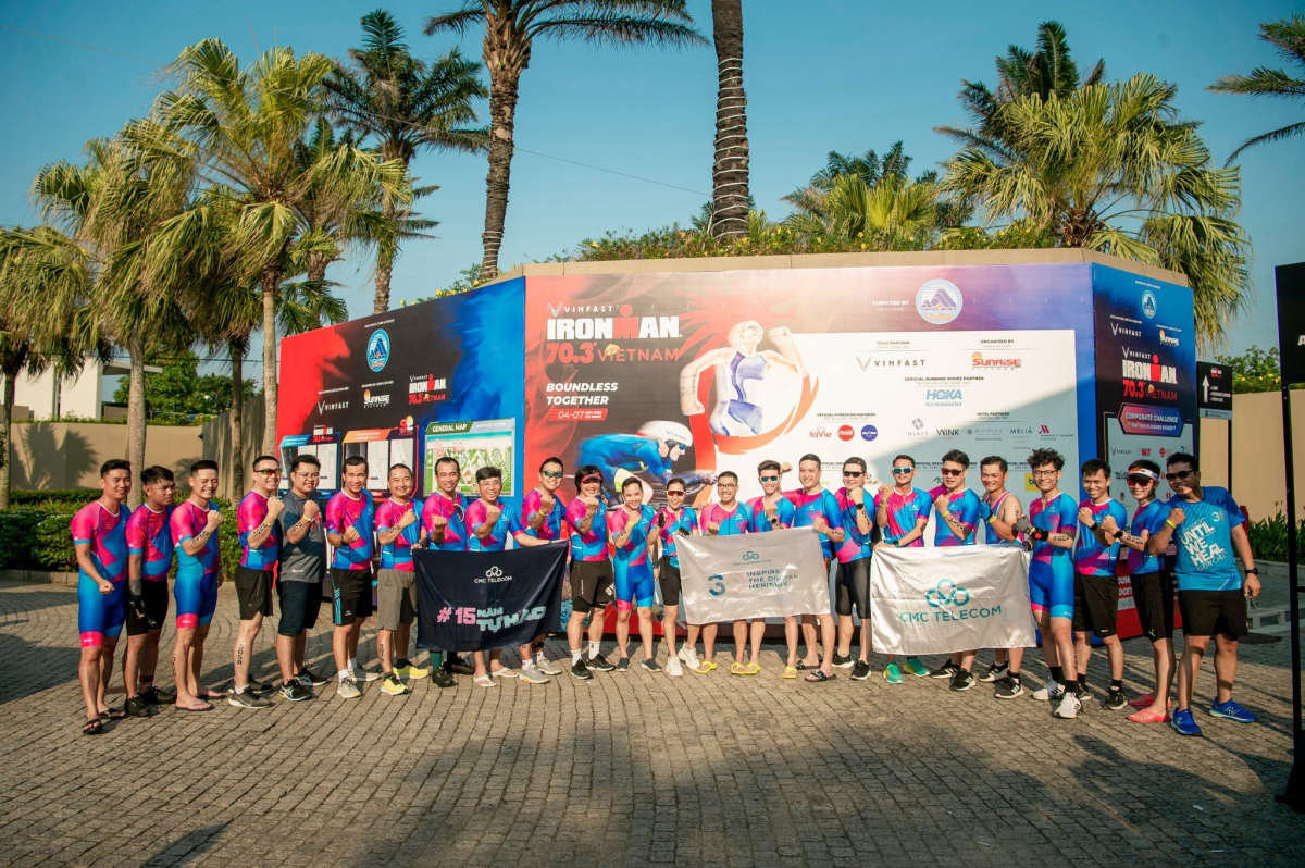Dàn Ironman 2023 của CMC Telecom.