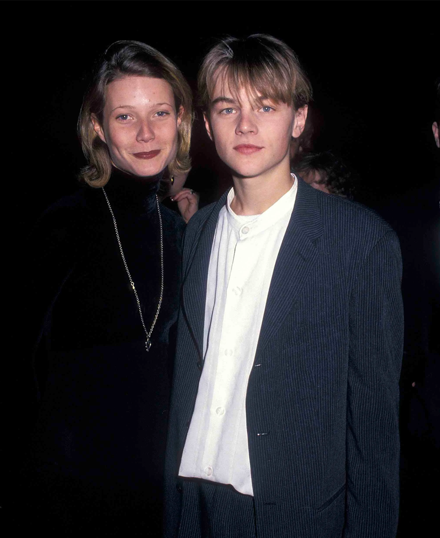 Gwyneth Paltrow và Leonardo DiCaprio thời trẻ. Ảnh: Yahoo