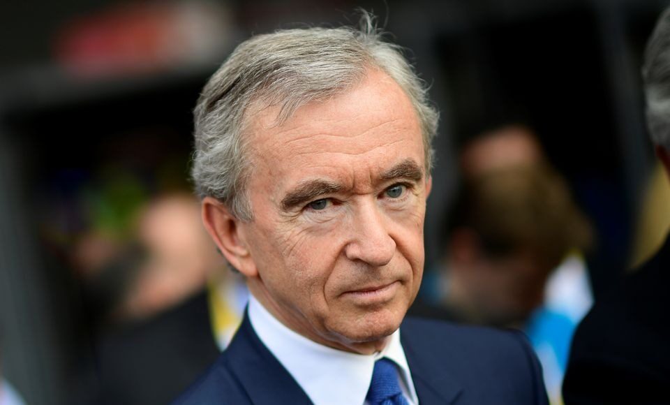 Bernard Arnault trong một sự kiện tại Paris năm 2017. Ảnh: Reuters