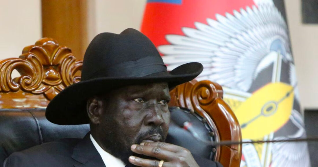 Tổng thống Salva Kiir tại thủ đô Juba, Nam Sudan hồi tháng 2/2020. Ảnh: Reuters