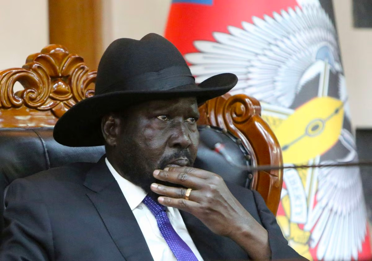 Tổng thống Salva Kiir tại thủ đô Juba, Nam Sudan hồi tháng 2/2020. Ảnh: Reuters
