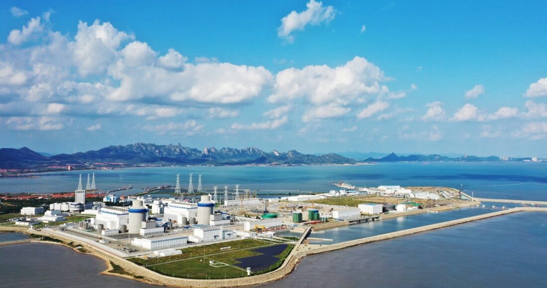 Nhà máy điện hạt nhân Haiyang ở tỉnh Sơn Đông, miền đông Trung Quốc. Ảnh: Global Times