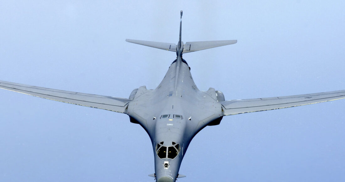 Một oanh tạc cơ chiến lược  B-1B của Không quân Mỹ. Ảnh: Military.com