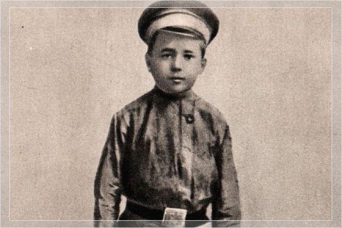 Ostrovsky hồi bé. Ảnh: Kulturologia